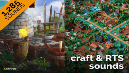 GameDev Market Craft and RTS Sounds Pack WAV